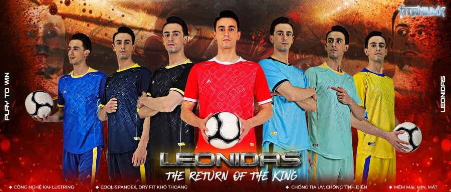 Bộ quần áo bóng đá Kaiwin Leonidas